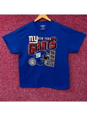 Junk Food Clothing New York Giants Checkdown Flea Market Tee Large